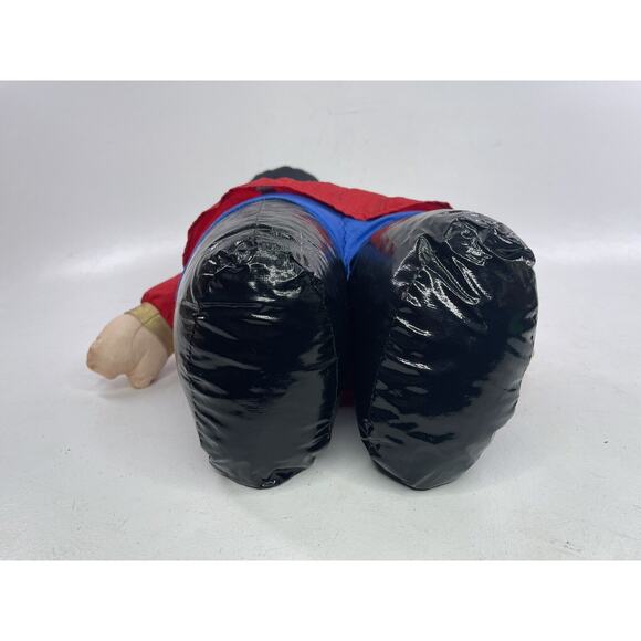 Vintage Nutcracker Guard Puffy 16" Plush Nylon Christmas InternationalSilverCo - Picture 6 of 8